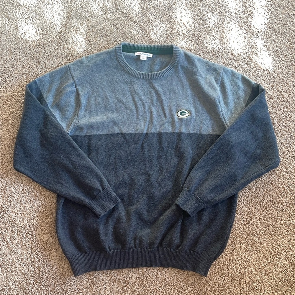 Vintage Green Bay Packers Knit Sweater